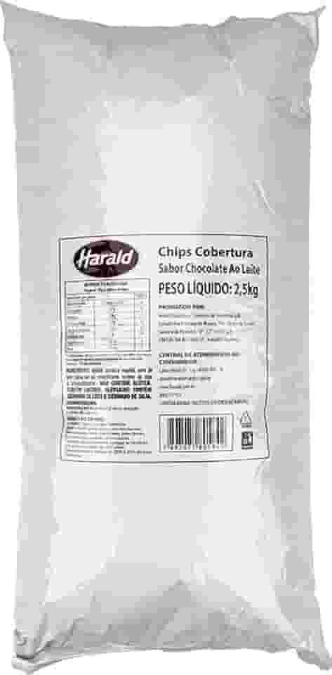 Chocolate Gotas Fracionado ao Leite Chipshow 2,5Kg Harald