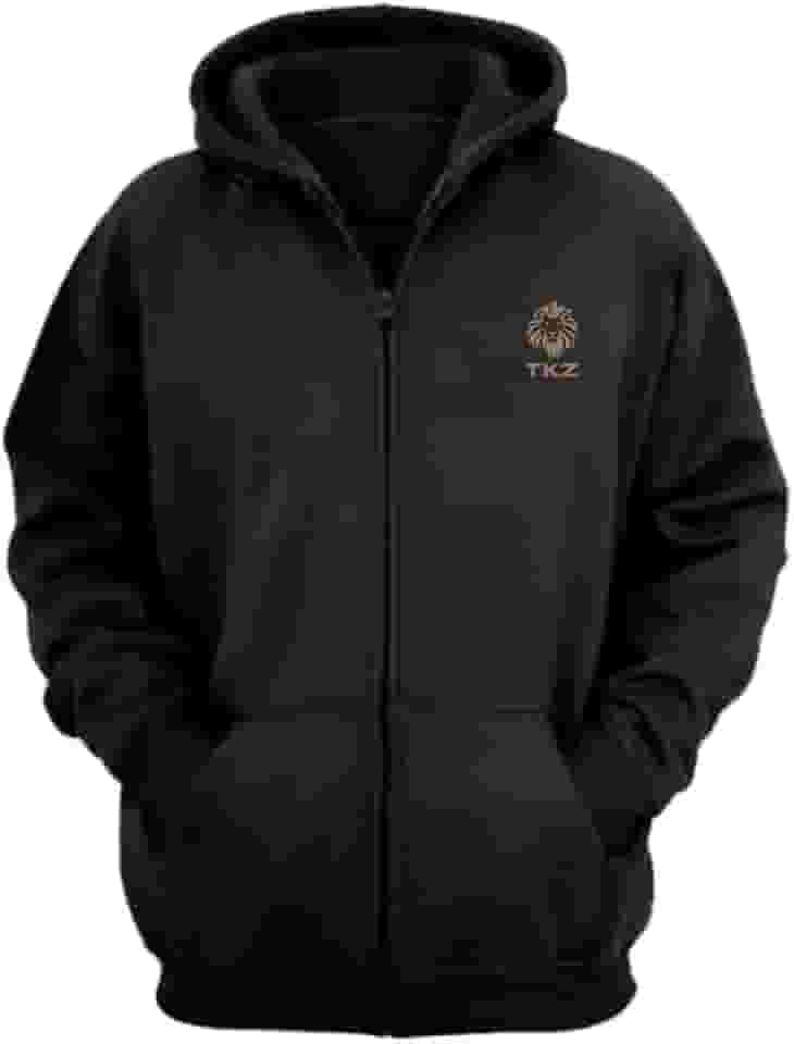 Moletom Agasalho Unissex Aberto Capuz e Ziper