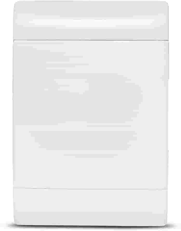 Quadro Sobrepor Ouro Box 5 Módulos Din Porta Opaca Steck Branco 5 Módulos