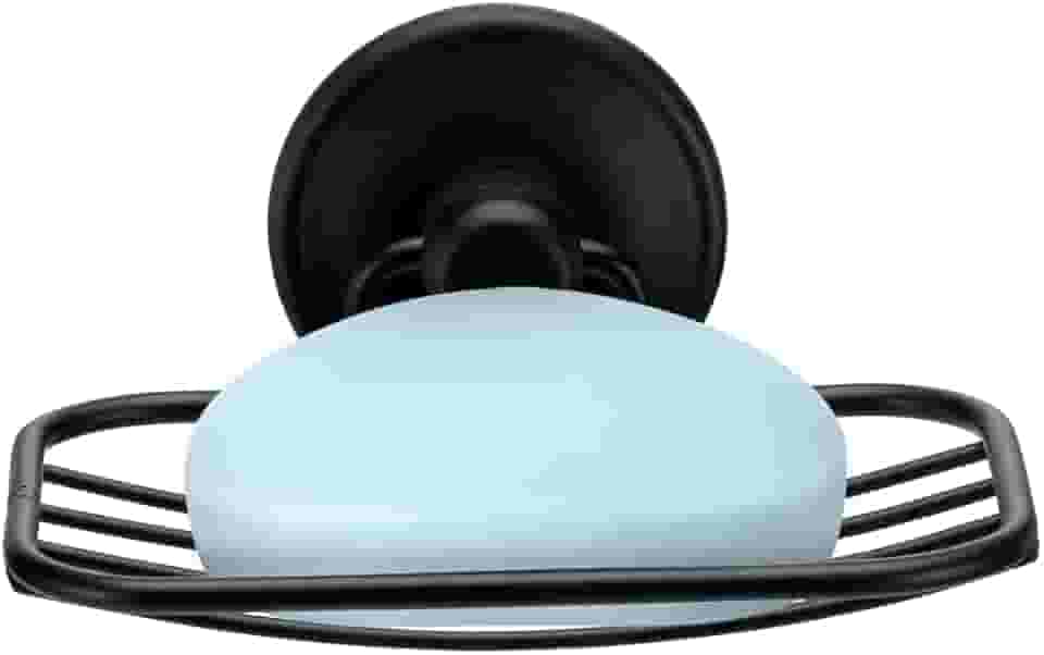 Saboneteira Arthi | Design Moderno e Clean | Suporte Prático | Instalação com Fita 3M | Preserva o Sabonete | Evita Desperdícios | Ideal para Banheiros | Organização e Estilo no Banheiro