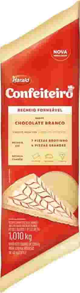 Recheio Forneável Chocolate Branco 1.01Kg Harald