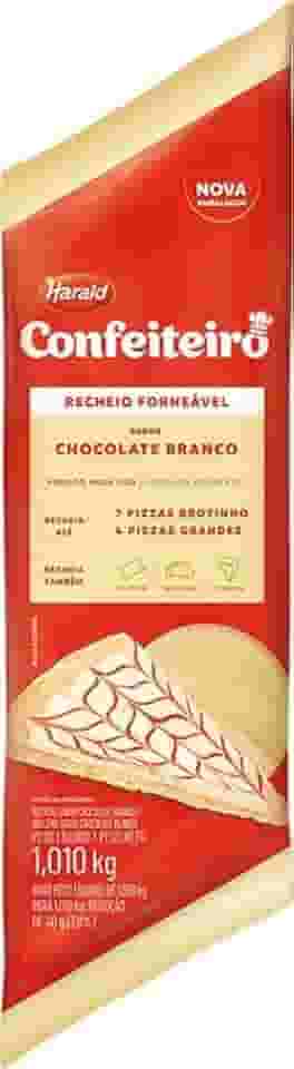 Recheio Forneável Chocolate Branco 1.01Kg Harald