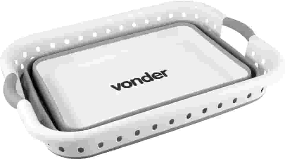 Cesto Dobrável Para Roupas, 39 Litros, Vonder.