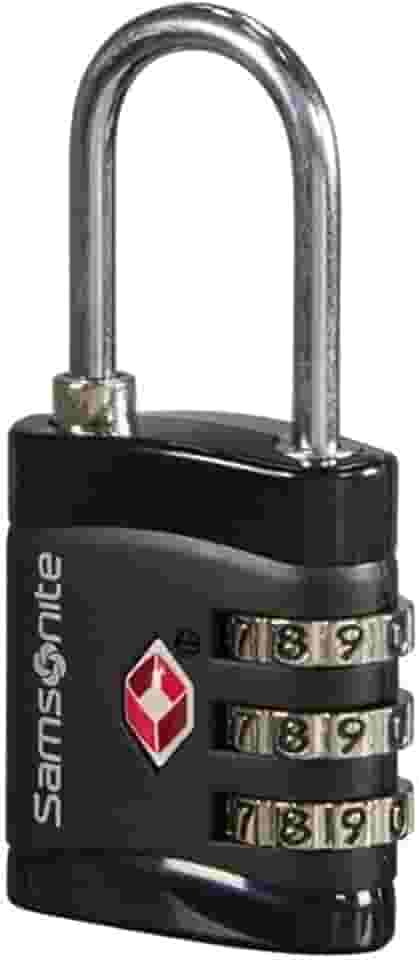 Samsonite Cadeado 3 Dígitos TSA Preto