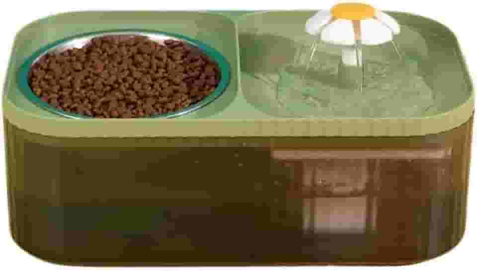 Fonte Bebedouro Automático para Gatos e Cães Little 3 Litros | Comedouro e Bebedouro com Sistema de Filtragem e Cascata