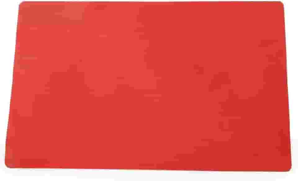 Mimo Style Folha para Assar, 28 cm, Ideal Para Grelhas e Fornos Convencionais, Material de Silicone, Suporta Temperaturas de Até 220ºC, Antiaderente, Não Precisa Untar, Cor Vermelho
