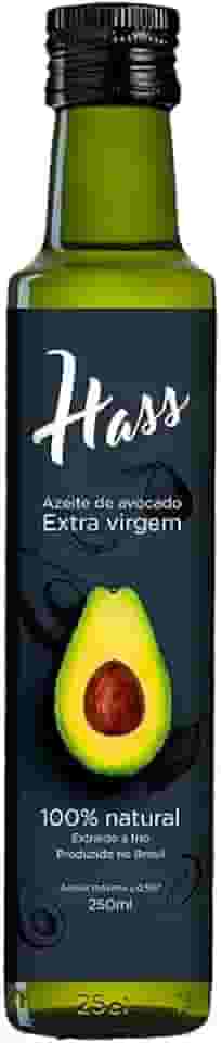 Azeite de Avocado 100% Natural Extraído a Frio Extra Virgem 250mL - Hass