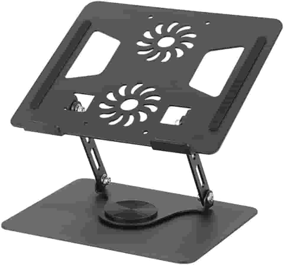 Suporte Ajustável para Notebook e Tablet, Base Ergonômica em Alumínio, Compatível com 10-17 Polegadas