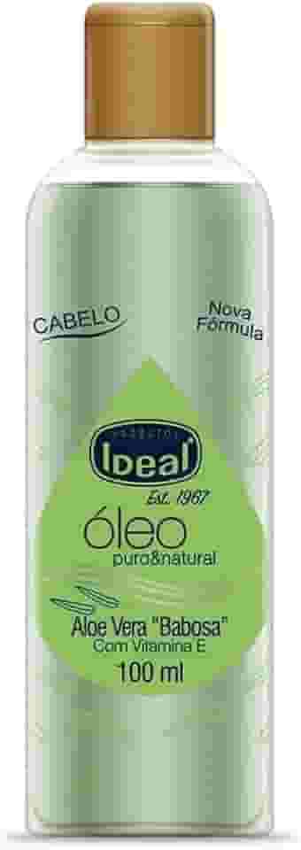 Óleo Cabelo Vegetal Babosa 100Ml -Ideal