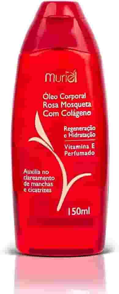 Óleo Corporal Rosa Mosqueta Com Colageno Muriel - 150ml