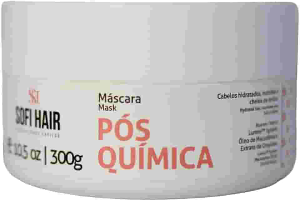 Máscara Pós-Química Sofi Hair 300g - Hidratação e Brilho para Cabelos Sensibilizados