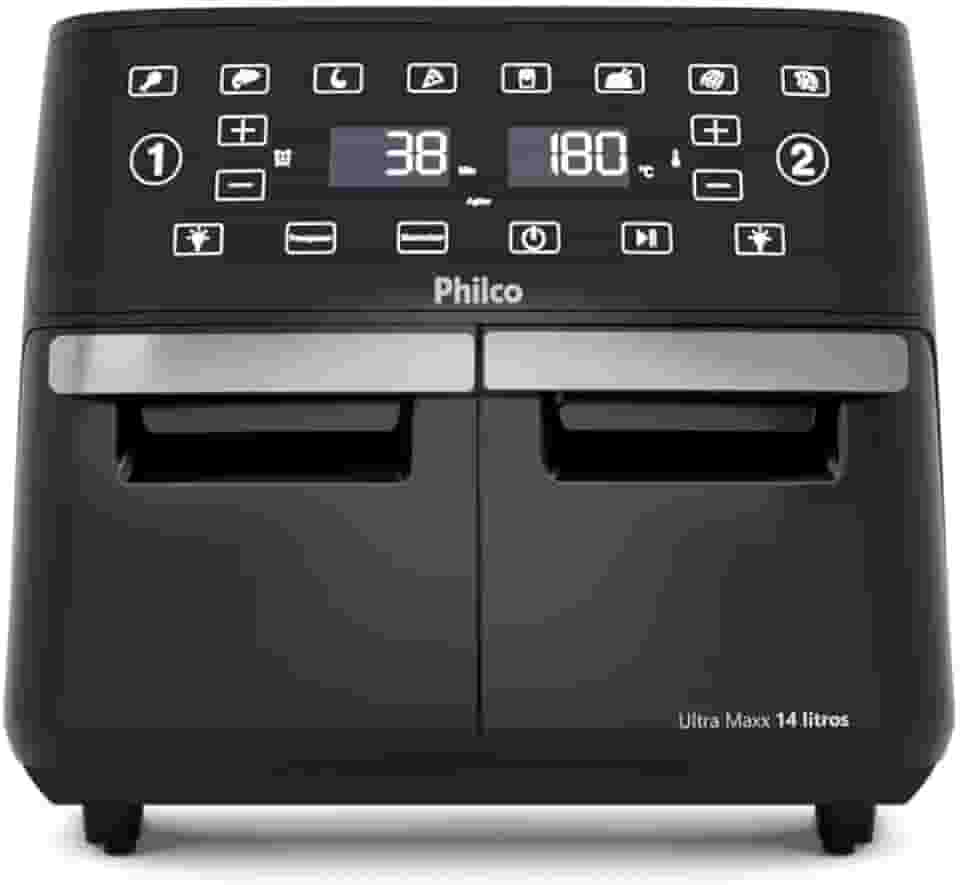 Air Fryer Philco 14L 4 em 1 Painel Digital PAF14A 127V