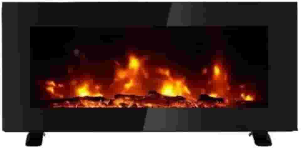 Lareira Elétrica Parede, Bancada e Piso Com Controle 98cm x 46cm 127V