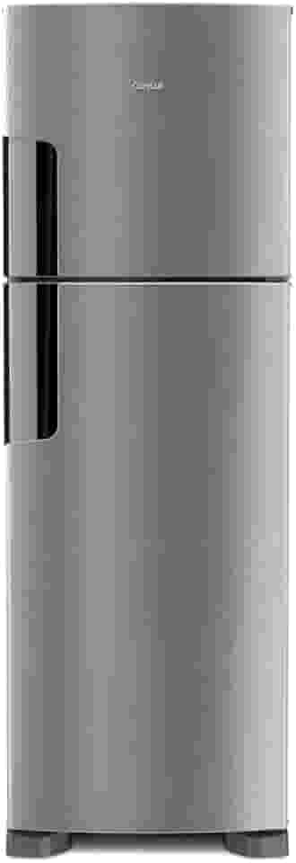 Geladeira Consul Frost Free Duplex 386 litros com Altura Flex cor Inox CRM44AK 110V