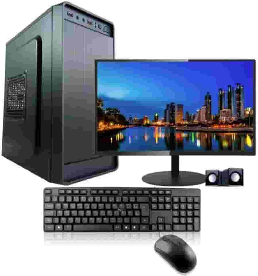 Computador Completo Sbls Informática, Intel Core i5, 16GB De Ram, SSD 480GB, Monitor 19 + Kit Teclado e Mouse