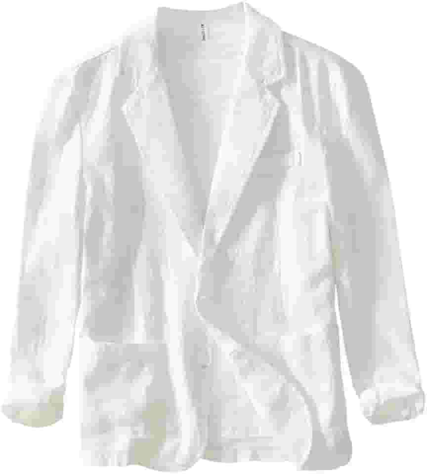 Blazer masculino casual esportivo casacos de linho terno jaquetas negócios leves ternos diários