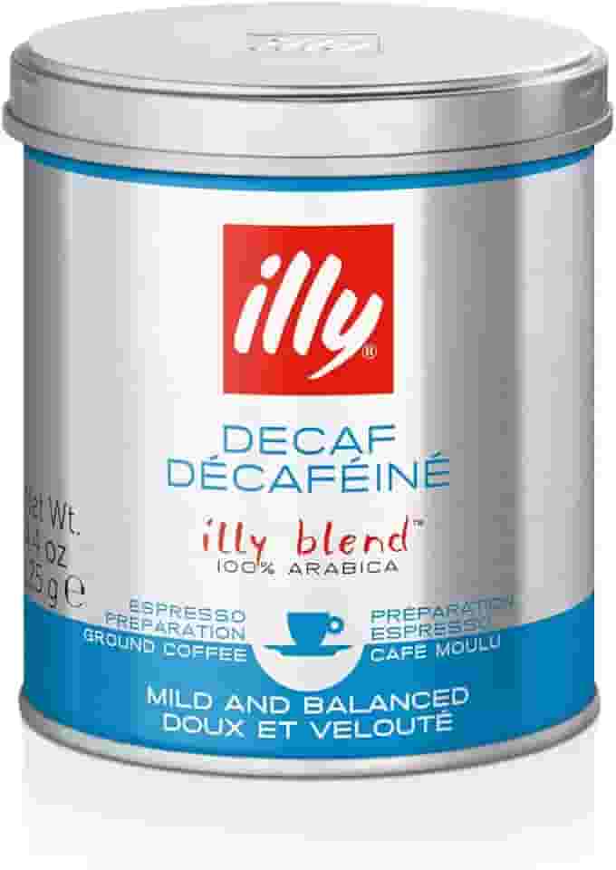 Illy Café Torrado e Moído Descafeínado 125 g