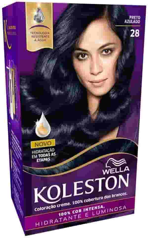 Koleston Tintura 28 Preto Azulado