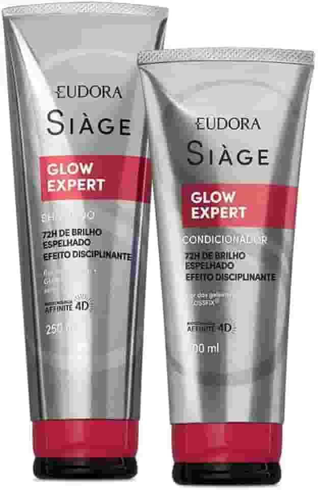 Eudora Kit Siàge Glow Expert: Shampoo 250ml + Condicionador 200ml
