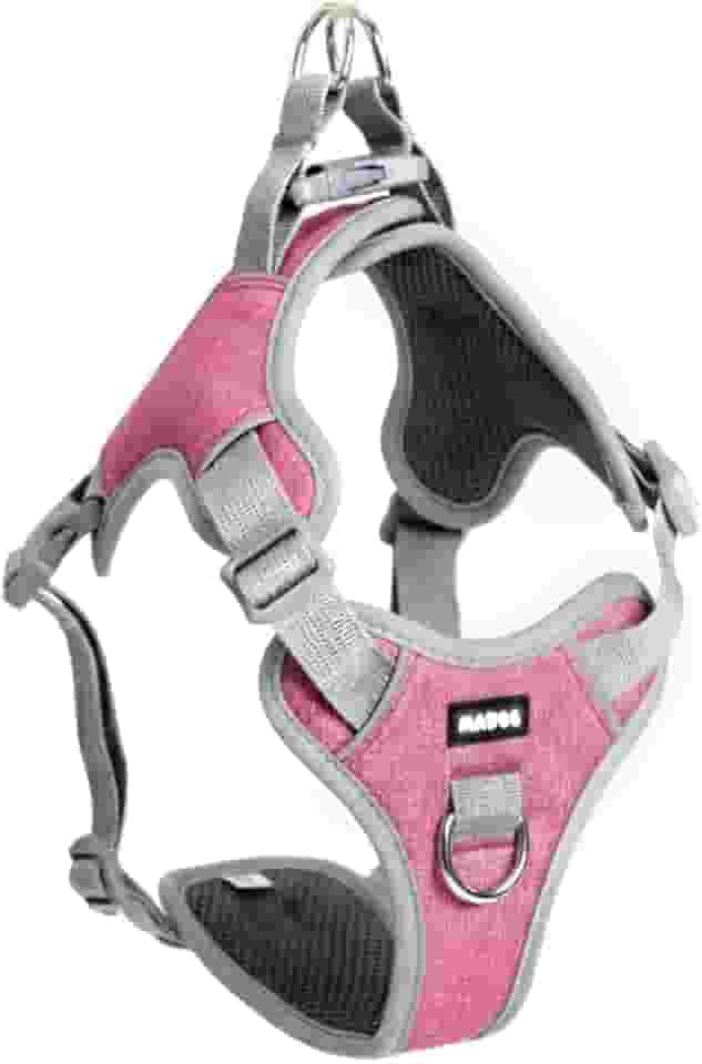 Coleira Peitoral Antipuxão para Cachorro MADOG Comfort (Rosa, G)