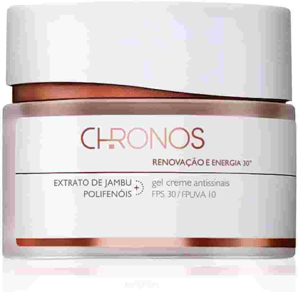 NATURA CHRONOS GEL CREME ANTISSINAIS 30+DIA FPS 30 40G