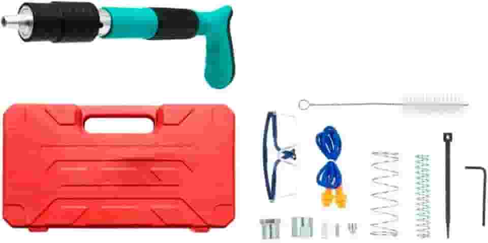 Pistola de Fixação Finca Pino Óculos de Proteção e Acessórios, para Concreto, Madeira e Metal