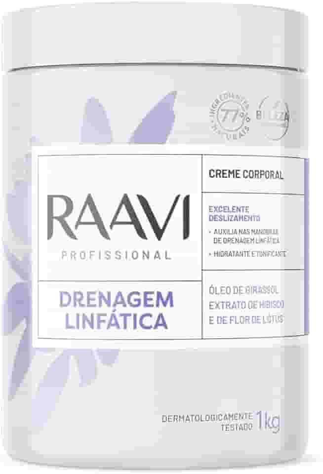 Raavi Creme Drenagem Linfática 1 Kg