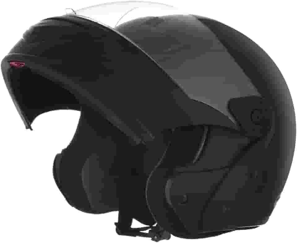 Capacete Mixs Gladiator Escamoteável Robocop Classic 60 Preto Fosco