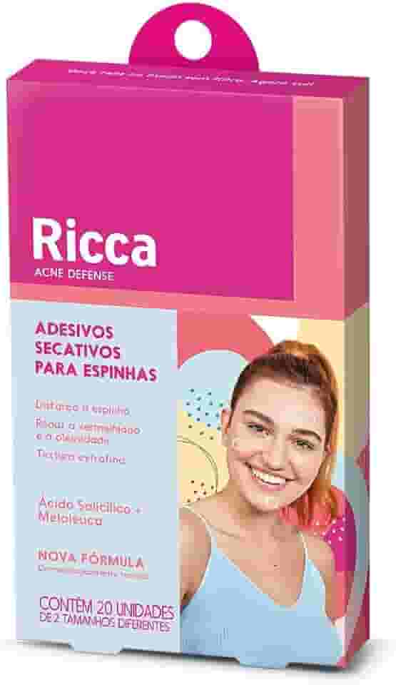 Ricca Adesivo Secativo para Acne - Transparente