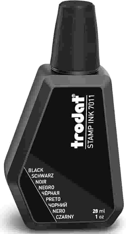 Trodat 55886 28 ml 7011 Tinta para carimbos - Preto