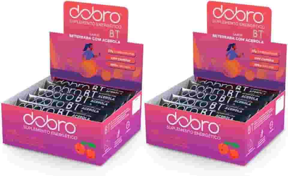Combo 2x Displays BT Gel de Carboidrato com Beterraba (10un x 30g, Beterraba com Acerola)
