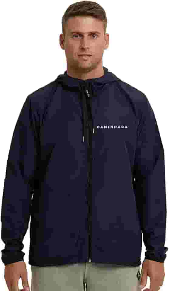 Jaqueta Corta Vento Impermeável Masculino WSS Brasil Caminhada