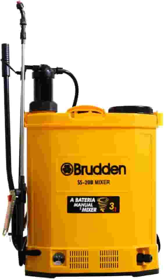 Pulverizador Costal 3 em 1 a Bateria com misturador de calda SS20 B Mixer Brudden 20L