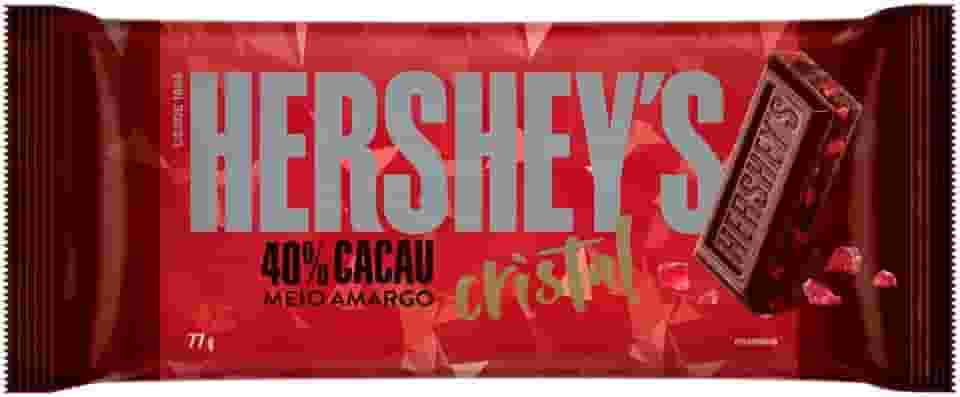Barra de Chocolate Meio Amargo 40% Cacau Cristal 77g - Hershey's