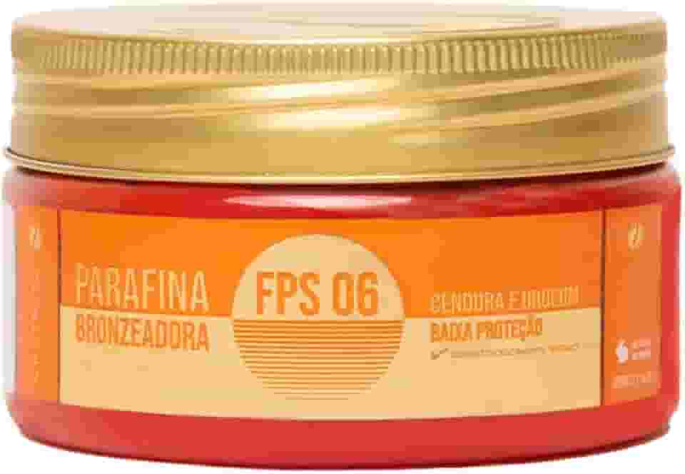 Parafina bronzeador acelerador de bronzeado Duotrato 200g (Cenoura e Urucum)