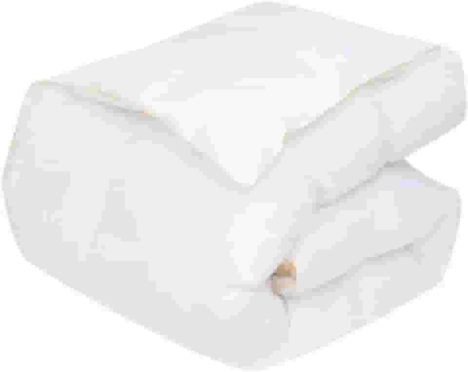 Plumasul Edredom 100% Plumas de Ganso Cor Branco Solteiro 160X220cm