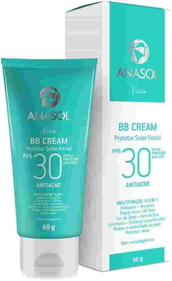 BB Cream Facial Antiacne FPS 30 60g - Anasol