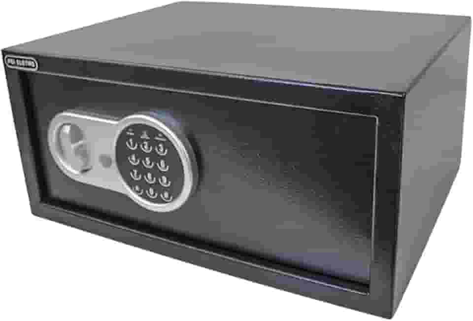 Cofre Eletrônico Digital para Notebook e Laptop 43x33x20 cm com Senha ou Chave PCI Cofres