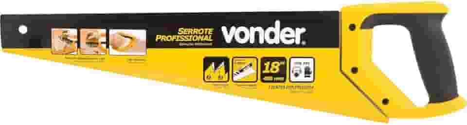 Vonder, Serrote 18", Aço Temperado, Cabo Plástico, Se 018.