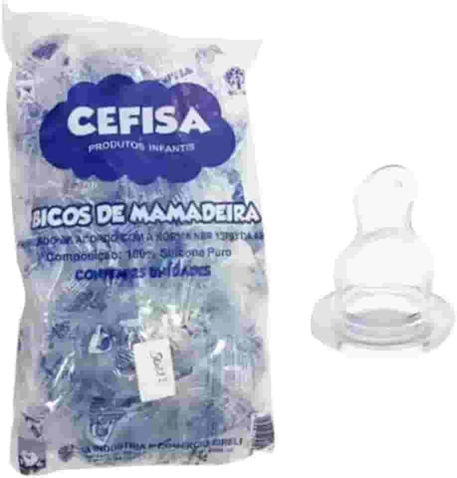 Cefisa bico mamadeira ortodôndico silicone 25un pacote