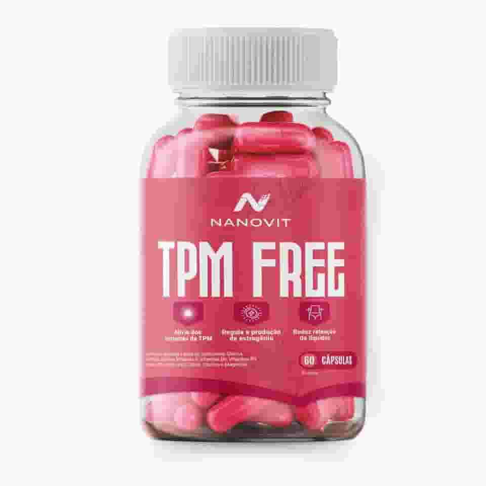 TPM Free – Suplemento TPM e Menopausa 60 Cáps Nanovit