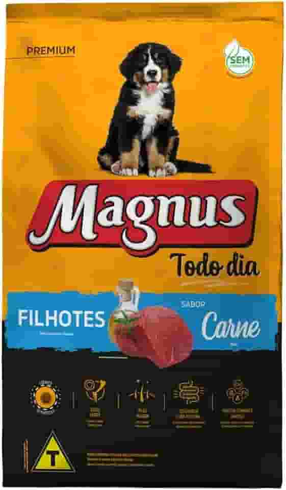 Adimax Ração Magnus Todo Dia Para Cães Filhotes Carne 10.1Kg
