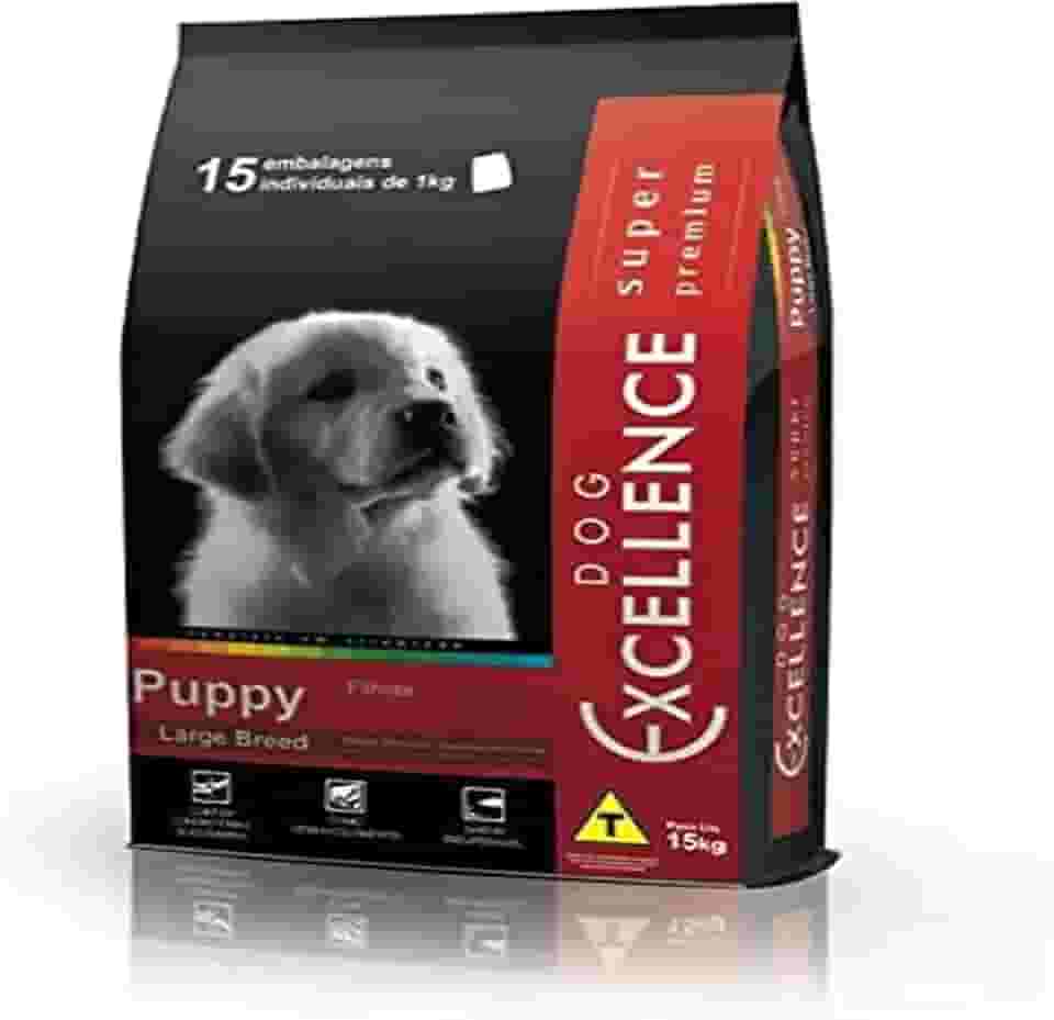 Selecta Ração Excellence para Cães Filhotes de Raças Grandes - 15kg, multi-colored