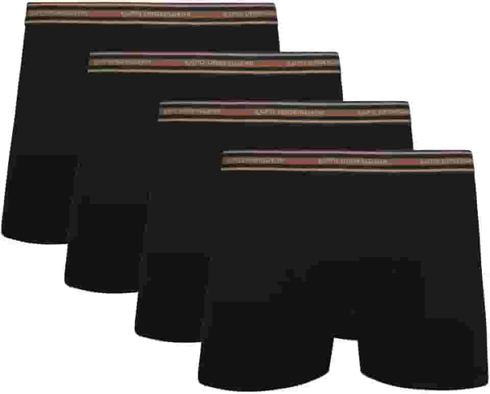 Kit Com 4 Cuecas Boxer De Algodão Da Lupo