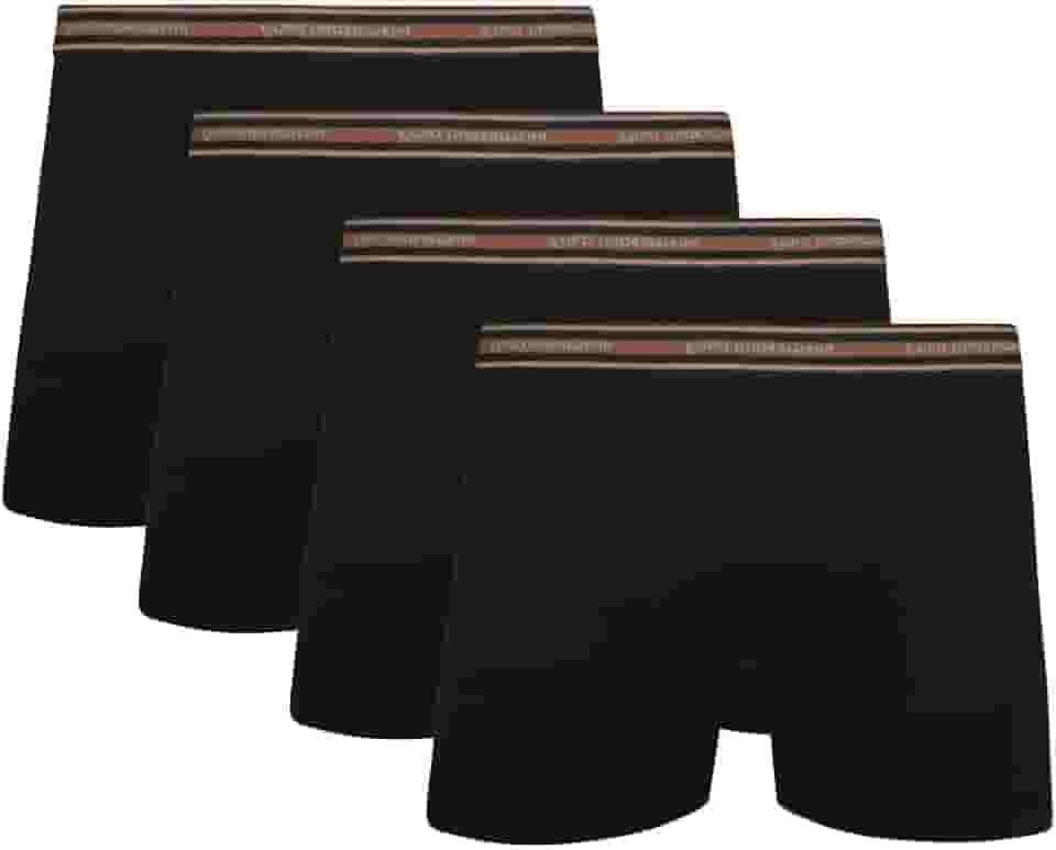 Kit Com 4 Cuecas Boxer De Algodão Da Lupo