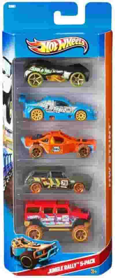Kit 5 Carrinhos Básicos Sortidos - Hot Wheels 1806