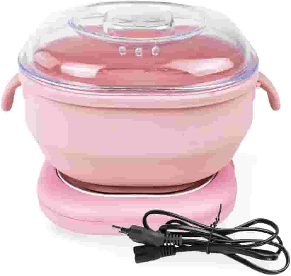 Mini Panela Quente Depilação + 100g Grão Cera + 10 Palitos