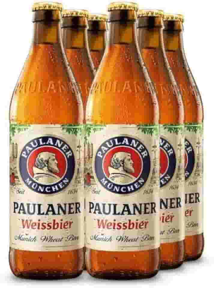 Kit Cerveja De Trigo Paulaner Weissbier Original 500ml (6 Und)