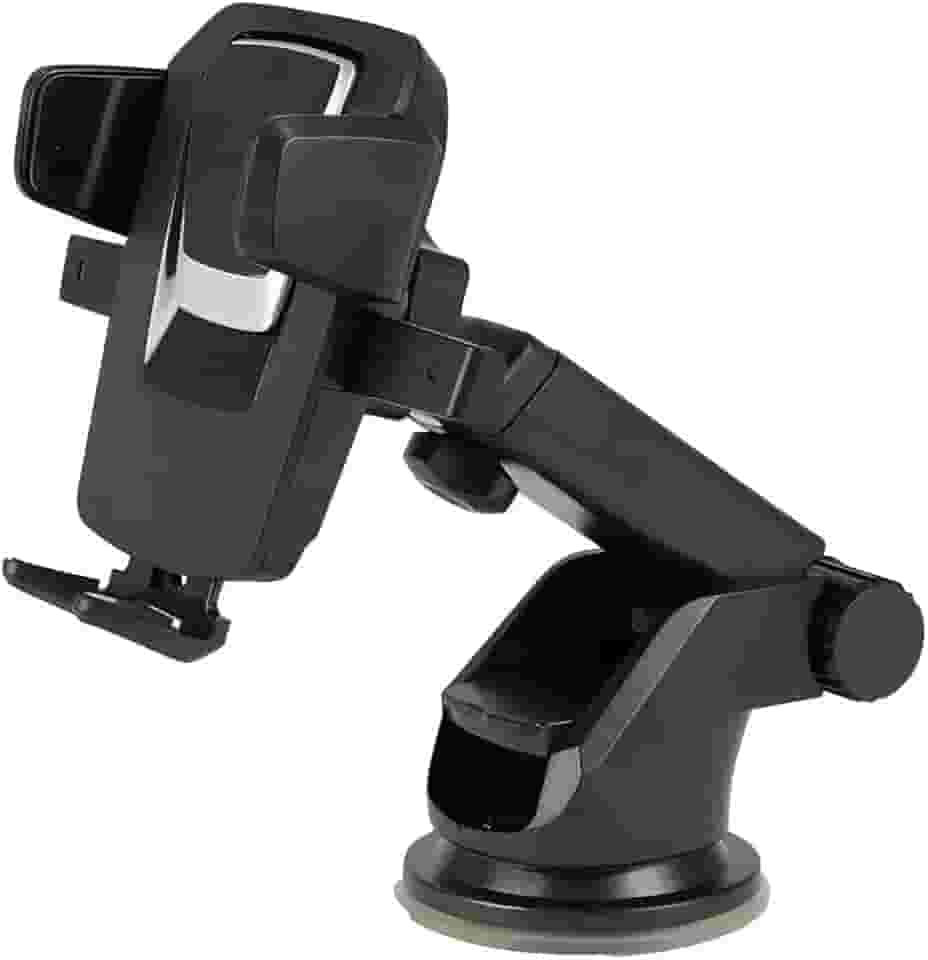 Suporte Celular Carro Universal com Ventosa Forte – Suporte Veicular Painel e Para-brisa, Rotação 360° para Smartphone GPS (4 a 7 Polegadas)