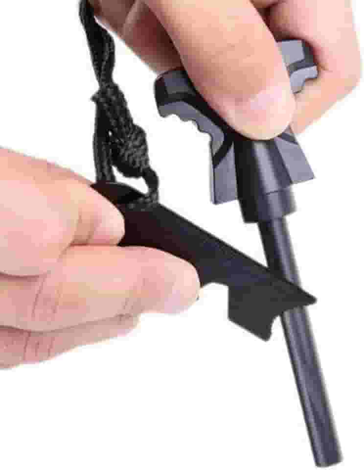 Pederneira Maciça De Magnésio Camping, Pesca Acendedor Fogo